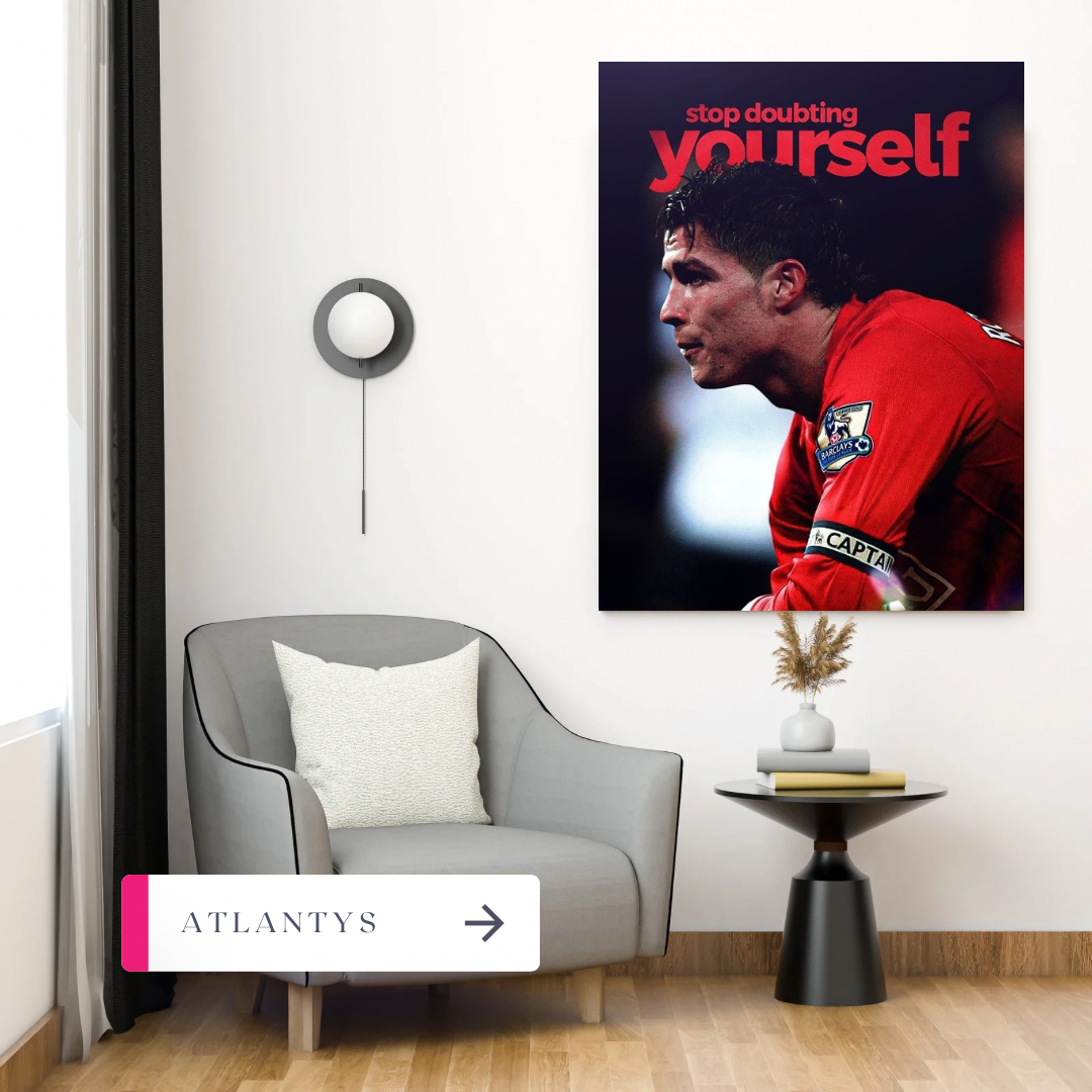 Born to Break Records – Cristiano Ronaldo Wall Art