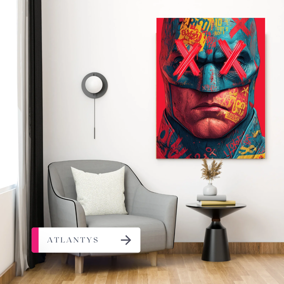 Batman Dark Knight Edition Canvas Frame