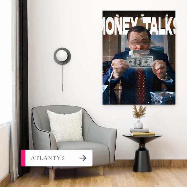 Jordan Belfort Mode: ON – The Hustler’s Wall Frame