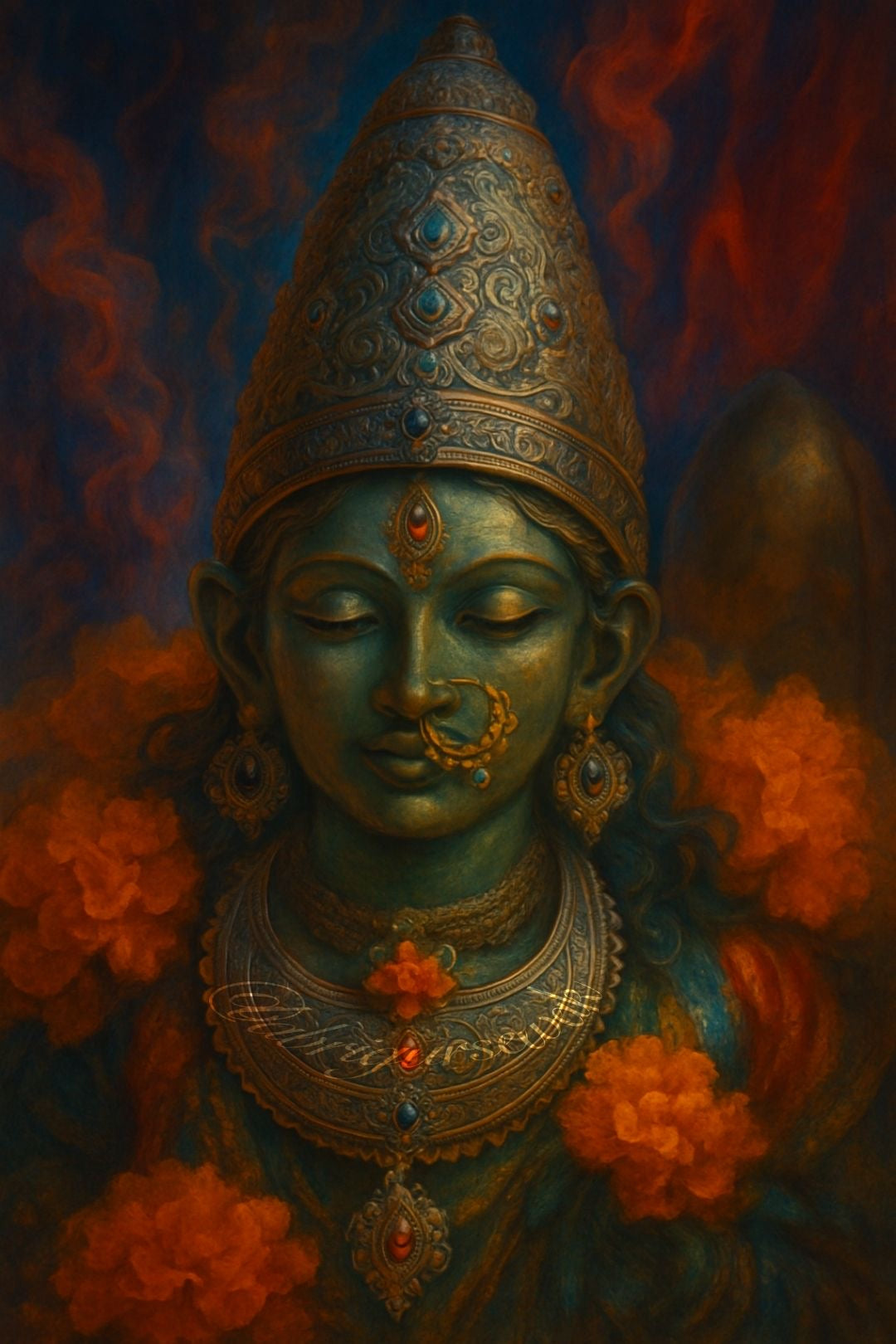 Divine Strength – Maa Durga Canvas Frame