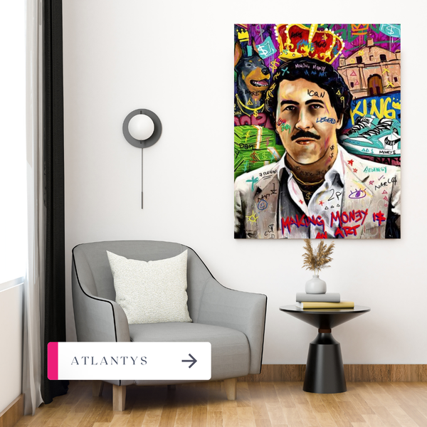 The Kingpin Legacy – Pablo Escobar Canvas