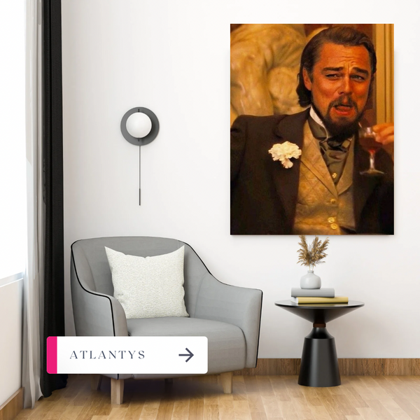 Django Unchained Canvas – Freedom & Fire Wall Art