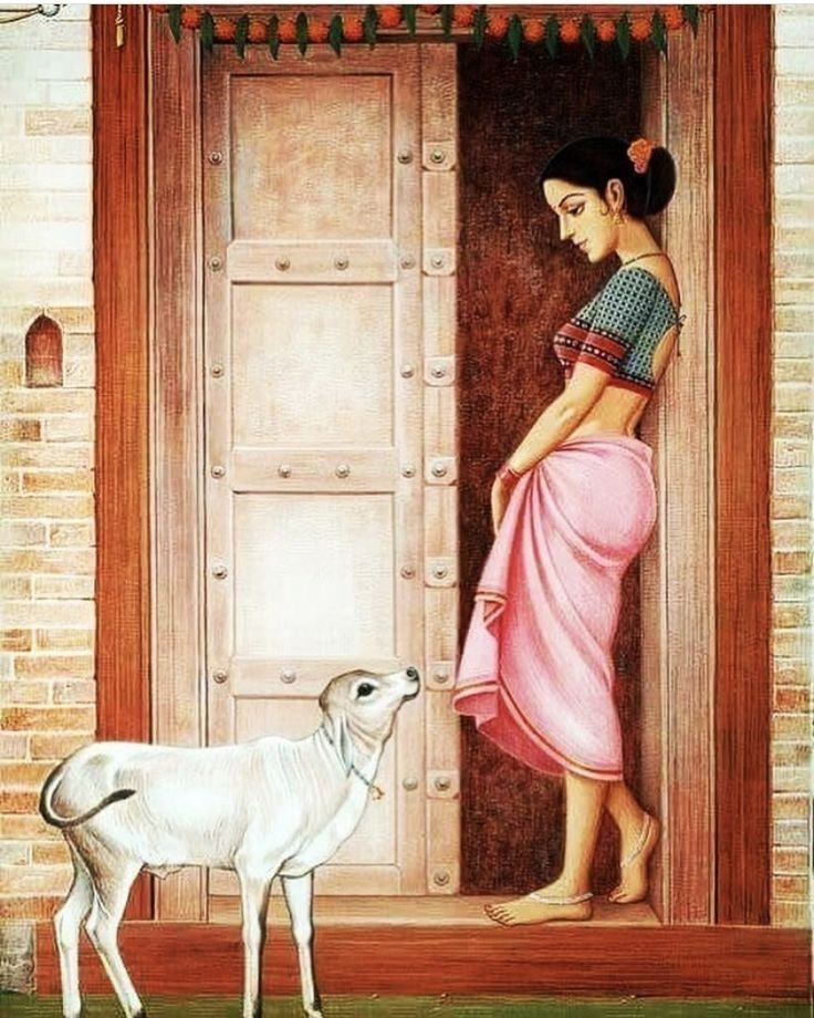 Grace of the Land – Woman with Cow