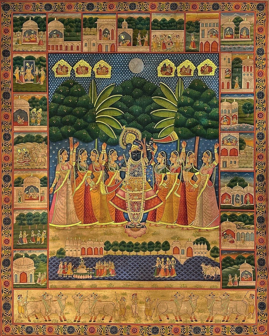 Divine Presence – Thakur Ji Canvas Art