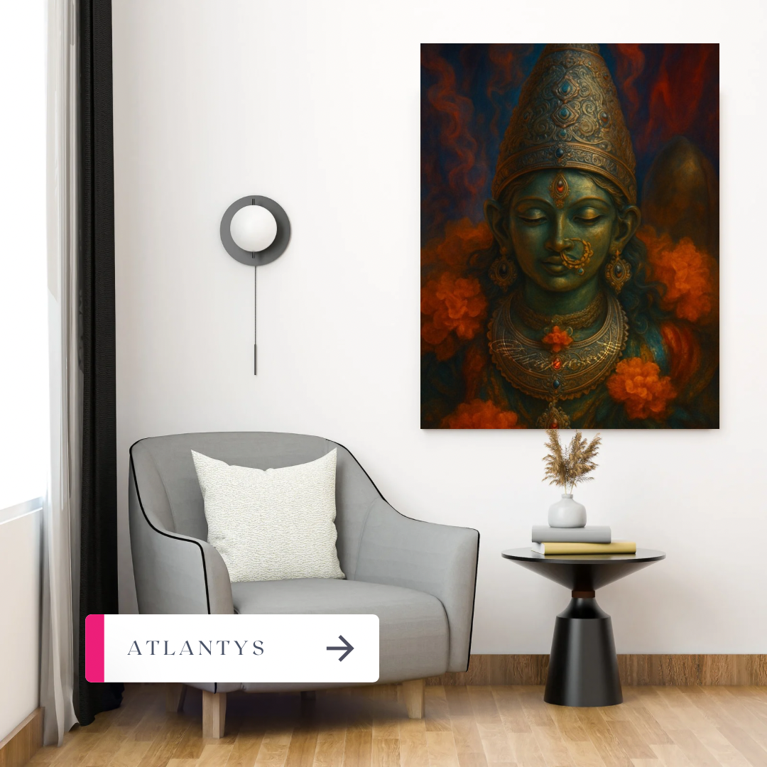 Divine Strength – Maa Durga Canvas Frame