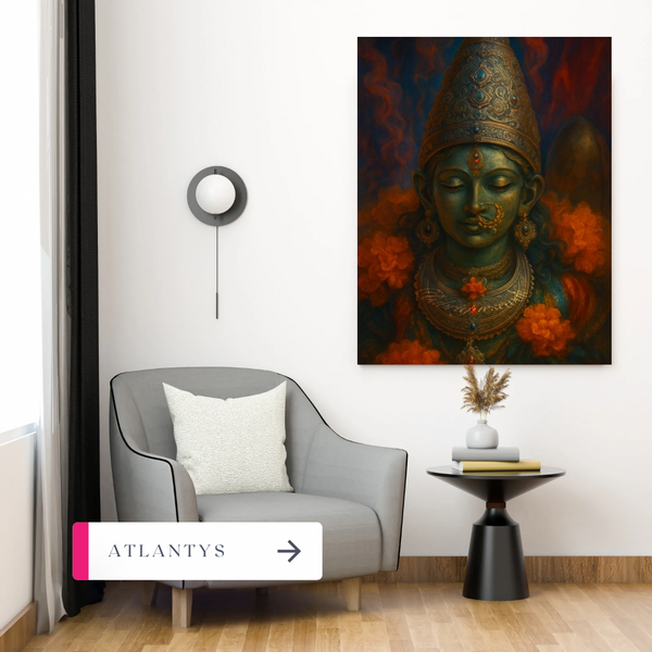 Divine Strength – Maa Durga Canvas Frame