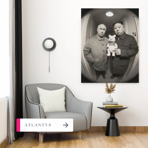 Power Play Canvas – Kim & Putin Edition