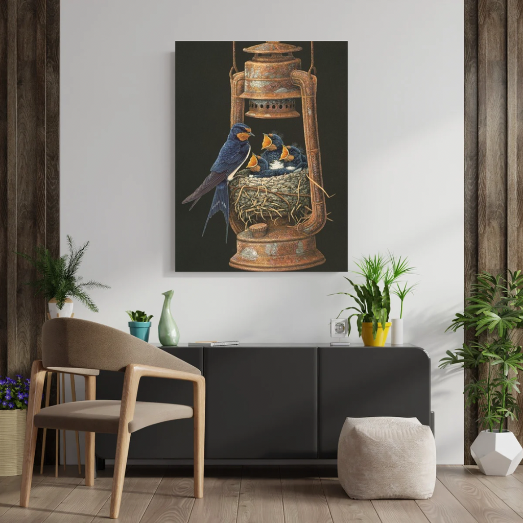 Home of Hearts – Birds in Nest