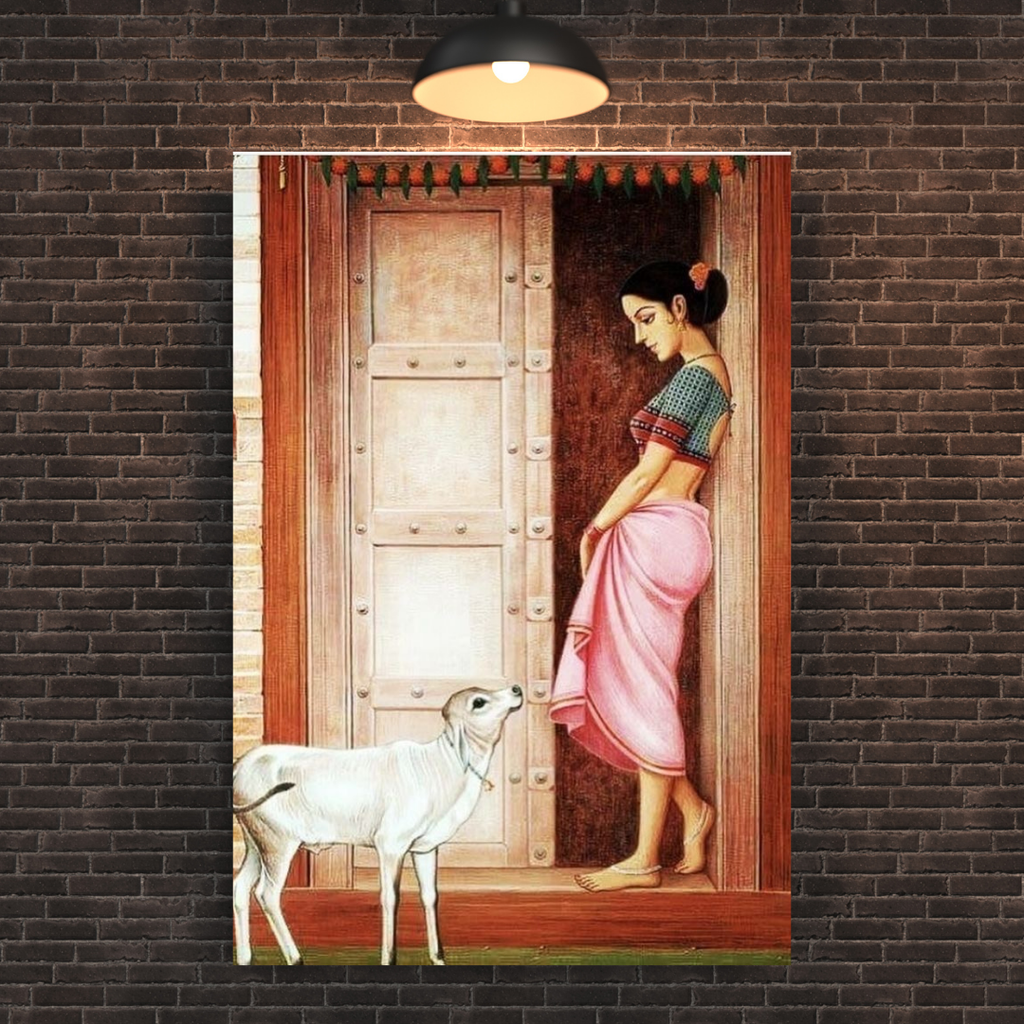 Grace of the Land – Woman with Cow