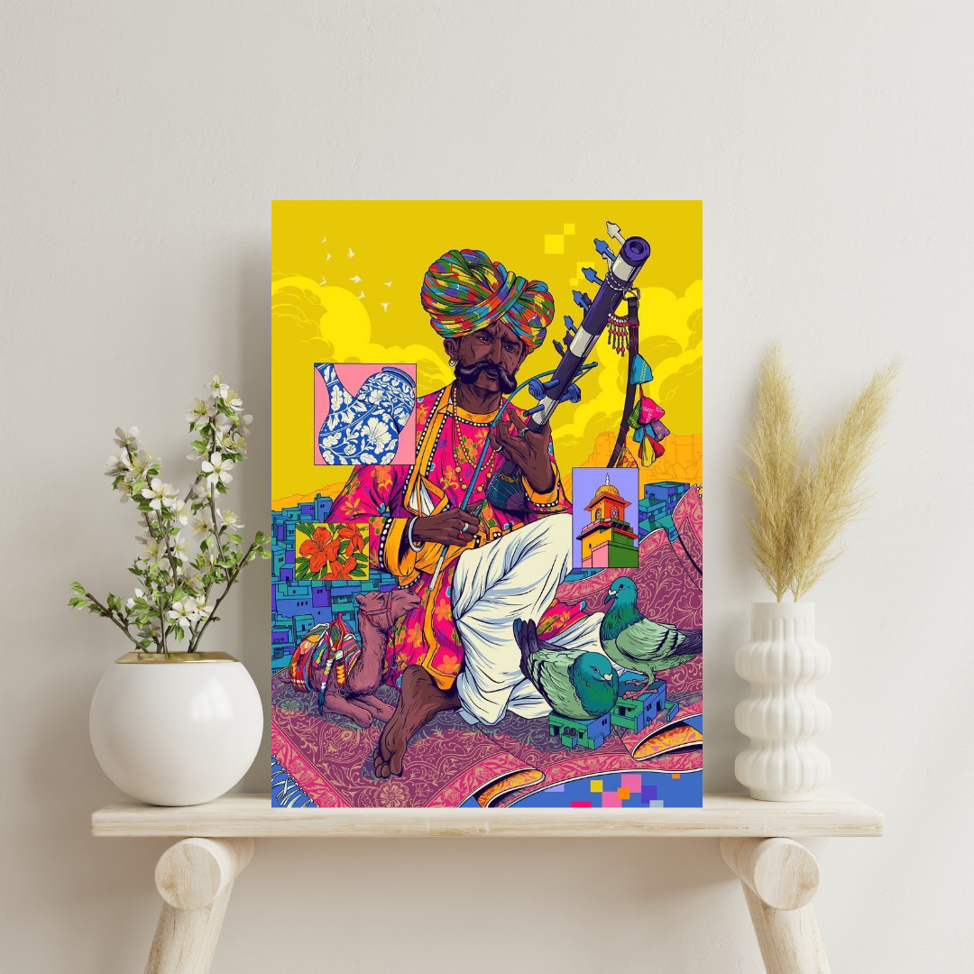 Melody of the Desert – Rajasthani Musician