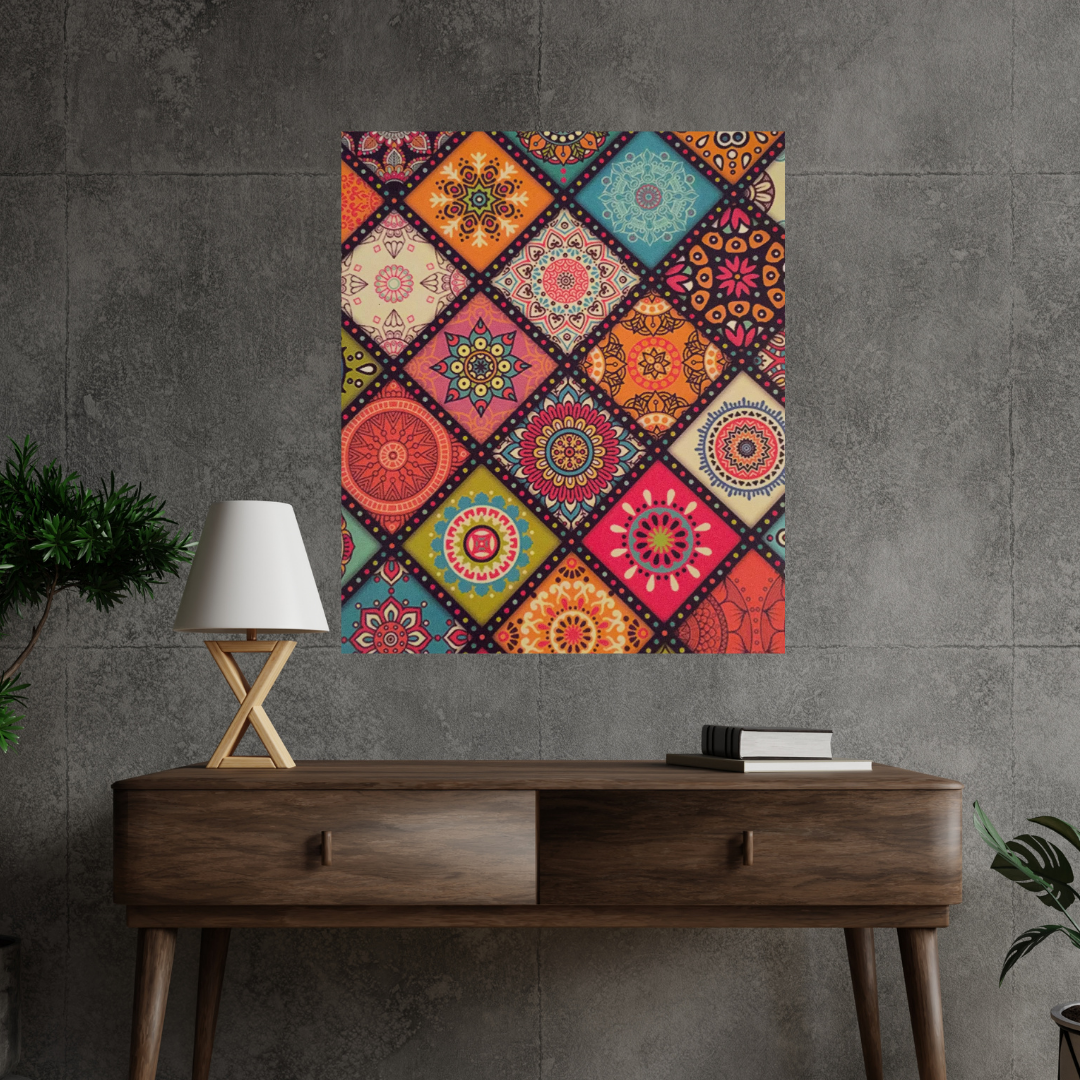 Sacred Geometry – Mandala Wall Frame