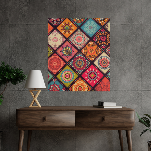 Sacred Geometry – Mandala Wall Frame