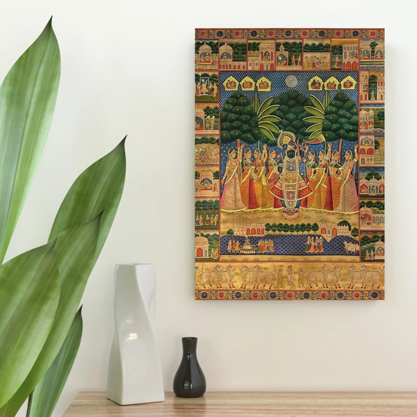 Divine Presence – Thakur Ji Canvas Art