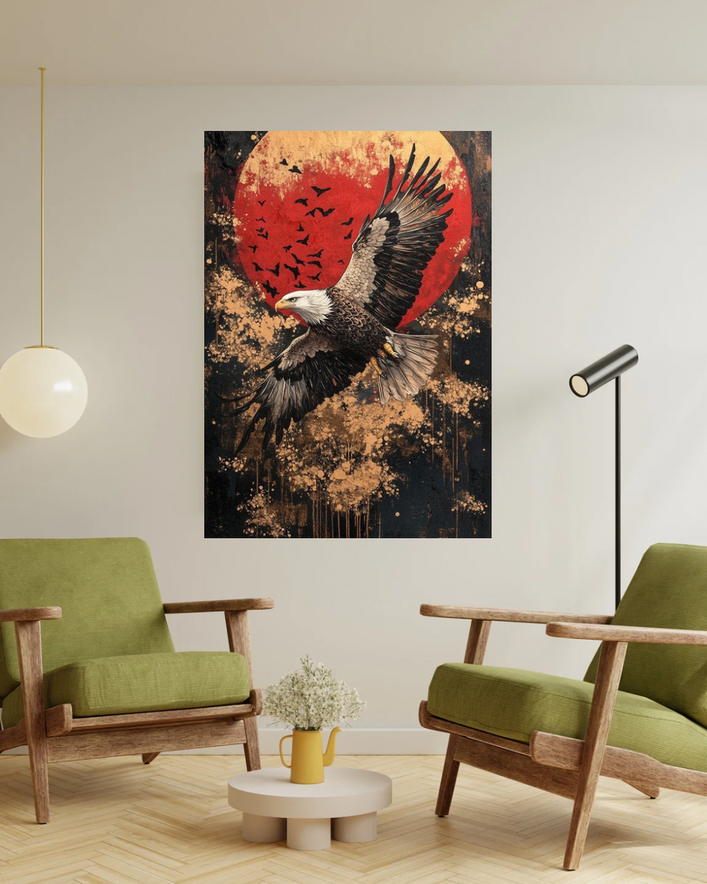 Eyes of Freedom – Eagle Wall Frame