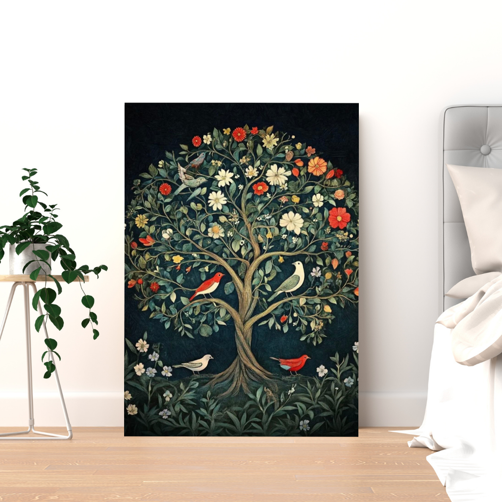 Nature in Bloom – Tree of Flowers Art