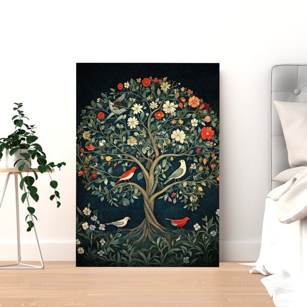 Nature in Bloom – Tree of Flowers Art
